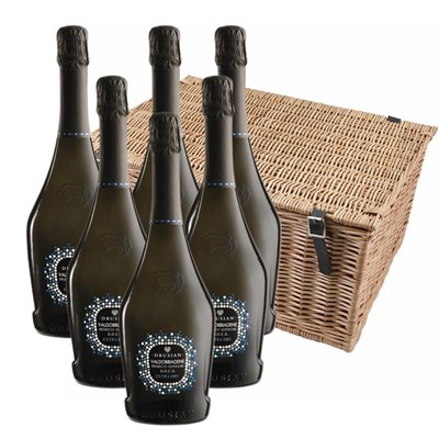 Valdobbiadene Prosecco Superiore D.O.C.G. Spumante Case of 6 Hamper